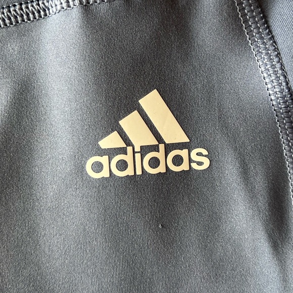 Adidas Women's Light Violet Compression Activewear Sportswear Leggings Size XL - Picture 4 of 5